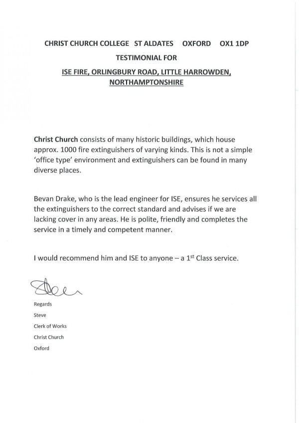 christchurch college page